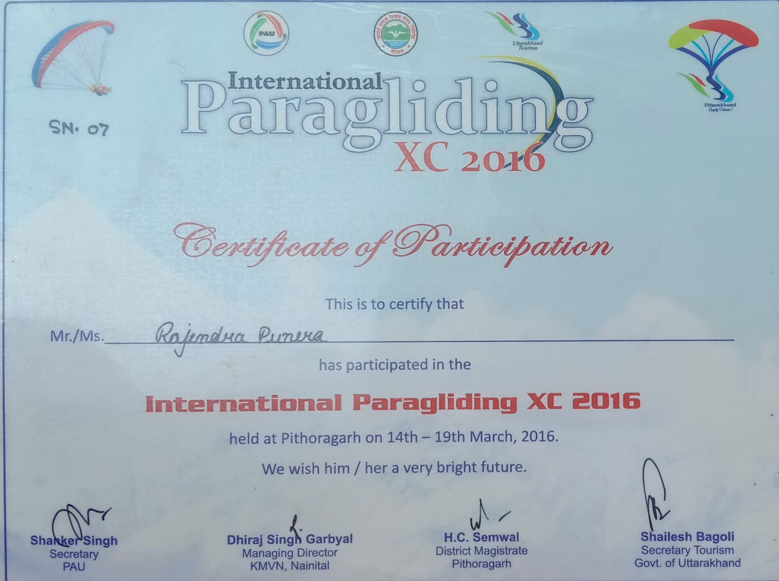 Certificate 2